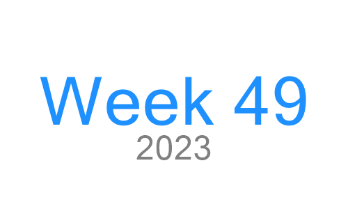 Week 49 Week-49