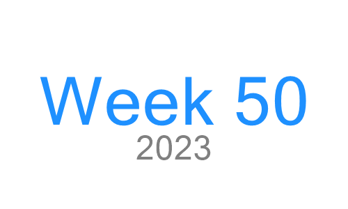 Week 50 Week-50