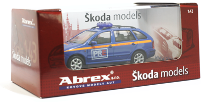 Abrex modelauto verpakking