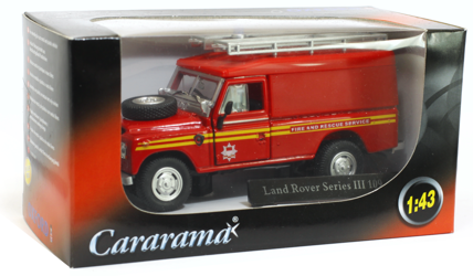 Cararama model car packaging