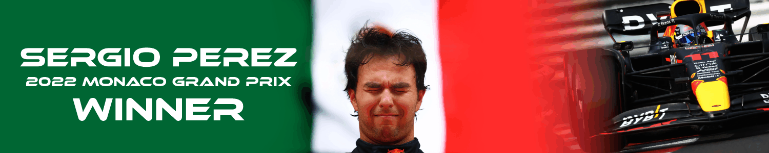 2022 Monaco Grand Prix Winner Sergio Perez