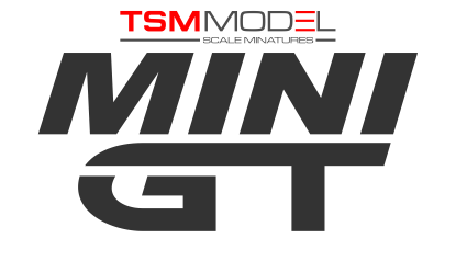 TSM MINIGT logo voor modelauto's in schaal 1:64
