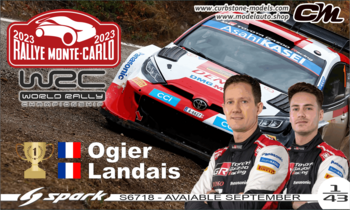 Spark 2023 Rallye Monte Carlo Winner