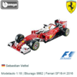 Modelauto 1:18 | Bburago 9862 | Ferrari SF16-H 2016