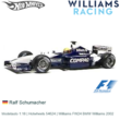 Modelauto 1:18 | Hotwheels 54624 | Williams FW24 BMW Williams 2002