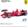Modelauto 1:18 | Hotwheels 50930 | Ferrari F1-2000 Scuderia Ferrari 2000