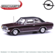 Modelauto 1:43 | Minichamps 430046161 | Opel Commodore A Saloon Donker Rood 1966