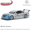 Modelauto 1:43 | Minichamps 430003719 | Mercedes Benz CLK Persson 2000 #19