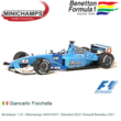 Modelauto 1:43 | Minichamps 400010007 | Benetton B201 Renault Benetton 2001