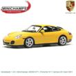 Modelauto 1:43 | Minichamps 400061071 | Porsche 911 Carrara 4S Geel 2001