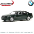 Modelauto 1:43 | Minichamps 431020201 | BMW 7 series Zwart 2001