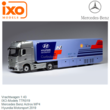 Vrachtwagen 1:43 | IXO-Models TTR019 | Mercedes Benz Actros MP4 | Hyundia Motorsport 2019