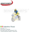 Motorfiets 1:12 | Minichamps 312060196 | Motorrijder Figuur With MaterazziI’s Shirt | Yamaha 2006 #46 Duitsland / Sachenring
