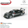 Modelauto 1:43 | Minichamps 430003705 | Mercedes Benz CLK AMG | AMG 2000 #5 - K.Ludwig