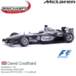 Modelauto 1:43 | Minichamps 530014304 | McLaren MP4/16 2001 - D.Coulthard
