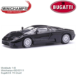 Modelauto 1:43 | Minichamps 430102111 | Bugatti EB 110 Zwart