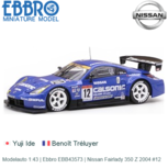 Modelauto 1:43 | Ebbro EBB43573 | Nissan Fairlady 350 Z 2004 #12 Modelauto 1:43 | Ebbro EBB43573 | Nissan Fairlady 350 Z 2004 #12