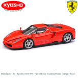 Modelauto 1:43 | Kyosho 05001PR | Ferrari Enzo Scuderia Rosso Oranje / Rood Modelauto 1:43 | Kyosho 05001PR | Ferrari Enzo Scuderia Rosso Oranje / Rood