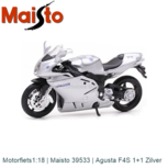 Motorfiets1:18 | Maisto 39533 | Agusta F4S 1+1 Zilver Motorfiets1:18 | Maisto 39533 | Agusta F4S 1+1 Zilver