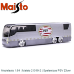 Modelauto 1:64 | Maisto 21010-2 | Spelersbus PSV Zilver Modelauto 1:64 | Maisto 21010-2 | Spelersbus PSV Zilver