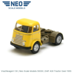 Vrachtwagen1:50 | Neo Scale Models 50030 | DAF A30 Tractor Geel 1955 Vrachtwagen1:50 | Neo Scale Models 50030 | DAF A30 Tractor Geel 1955