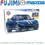 Bouwpakket 1:24 | Fujimi Mokei 03563 | Mazda RX-7 FD3S Blauw Bouwpakket 1:24 | Fujimi Mokei 03563 | Mazda RX-7 FD3S Blauw