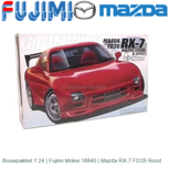 Bouwpakket 1:24 | Fujimi Mokei 18840 | Mazda RX-7 FD3S Rood Bouwpakket 1:24 | Fujimi Mokei 18840 | Mazda RX-7 FD3S Rood