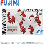 Bouwpakket 1:20 | Fujimi Mokei 11244 | Pitcrew Set A Bouwpakket 1:20 | Fujimi Mokei 11244 | Pitcrew Set A