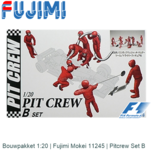 Bouwpakket 1:20 | Fujimi Mokei 11245 | Pitcrew Set B Bouwpakket 1:20 | Fujimi Mokei 11245 | Pitcrew Set B