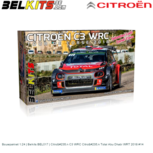 Bouwpakket 1:24 | Belkits BEL017 | Citroën C3 WRC Citroën Total Abu Dhabi WRT 2018 #14 Bouwpakket 1:24 | Belkits BEL017 | Citroën C3 WRC Citroën Total Abu Dhabi WRT 2018 #14