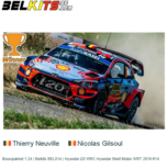 Bouwpakket 1:24 | Belkits BEL014 | Hyundai i20 WRC Hyundai Shell Mobis WRT 2019 #14 Bouwpakket 1:24 | Belkits BEL014 | Hyundai i20 WRC Hyundai Shell Mobis WRT 2019 #14