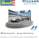 Bouwpakket 1:24 | Revell 09030 | Williams FW23 BMW Williams 2001 Bouwpakket 1:24 | Revell 09030 | Williams FW23 BMW Williams 2001