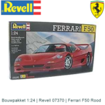 Bouwpakket 1:24 | Revell 07370 | Ferrari F50 Rood Bouwpakket 1:24 | Revell 07370 | Ferrari F50 Rood