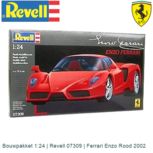 Bouwpakket 1:24 | Revell 07309 | Ferrari Enzo Rood 2002 Bouwpakket 1:24 | Revell 07309 | Ferrari Enzo Rood 2002