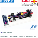 Modelauto 1:43 | Tameo TMB019 | Red Bull RB9 Modelauto 1:43 | Tameo TMB019 | Red Bull RB9