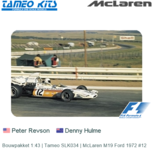 Bouwpakket 1:43 | Tameo SLK034 | McLaren M19 Ford 1972 #12 Bouwpakket 1:43 | Tameo SLK034 | McLaren M19 Ford 1972 #12