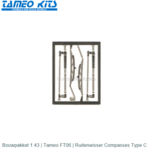 Bouwpakket 1:43 | Tameo FT06 | Ruitenwisser Compasses Type C Bouwpakket 1:43 | Tameo FT06 | Ruitenwisser Compasses Type C