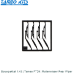 Bouwpakket 1:43 | Tameo FT09 | Ruitenwisser Rear Wiper Bouwpakket 1:43 | Tameo FT09 | Ruitenwisser Rear Wiper
