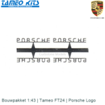 Bouwpakket 1:43 | Tameo FT24 | Porsche Logo Bouwpakket 1:43 | Tameo FT24 | Porsche Logo