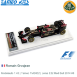 Modelauto 1:43 | Tameo TMB032 | Lotus E22 Red Bull 2014 #8 Modelauto 1:43 | Tameo TMB032 | Lotus E22 Red Bull 2014 #8