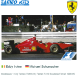 Modelauto 1:43 | Tameo TMK431 | Ferrari F310 Scuderia Ferrari 1998 #5 Modelauto 1:43 | Tameo TMK431 | Ferrari F310 Scuderia Ferrari 1998 #5