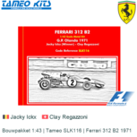 Bouwpakket 1:43 | Tameo SLK116 | Ferrari 312 B2 1971 Bouwpakket 1:43 | Tameo SLK116 | Ferrari 312 B2 1971