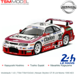 Modelauto 1:43 | TSM TSM154344 | Nissan Skyline GT-R LM Nismo 1995 #23 Modelauto 1:43 | TSM TSM154344 | Nissan Skyline GT-R LM Nismo 1995 #23