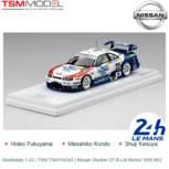Modelauto 1:43 | TSM TSM154343 | Nissan Skyline GT-R LM Nismo 1995 #22 Modelauto 1:43 | TSM TSM154343 | Nissan Skyline GT-R LM Nismo 1995 #22