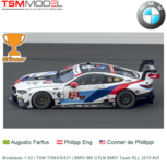 Modelauto 1:43 | TSM TSM430431 | BMW M8 GTLM BMW Team RLL 2019 #25 Modelauto 1:43 | TSM TSM430431 | BMW M8 GTLM BMW Team RLL 2019 #25
