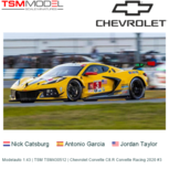 Modelauto 1:43 | TSM TSM430512 | Chevrolet Corvette C8.R Corvette Racing 2020 #3 Modelauto 1:43 | TSM TSM430512 | Chevrolet Corvette C8.R Corvette Racing 2020 #3