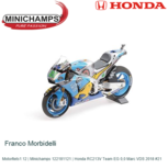 Motorfiets1:12 | Minichamps 122181121 | Honda RC213V Team EG 0,0 Marc VDS 2018 #21 Motorfiets1:12 | Minichamps 122181121 | Honda RC213V Team EG 0,0 Marc VDS 2018 #21