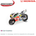 Motorfiets1:12 | Minichamps 122181135 | Honda RC213V LCR Honda #35 Motorfiets1:12 | Minichamps 122181135 | Honda RC213V LCR Honda #35