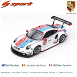 Modelauto 1:18 | Spark 18US007 | Porsche 911 GT3 RSR Porsche GT Team 2019 #912 Modelauto 1:18 | Spark 18US007 | Porsche 911 GT3 RSR Porsche GT Team 2019 #912