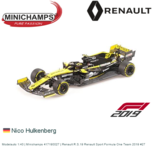 Modelauto 1:43 | Minichamps 417190027 | Renault R.S.19 Renault Sport Formula One Team 2019 #27 Modelauto 1:43 | Minichamps 417190027 | Renault R.S.19 Renault Sport Formula One Team 2019 #27